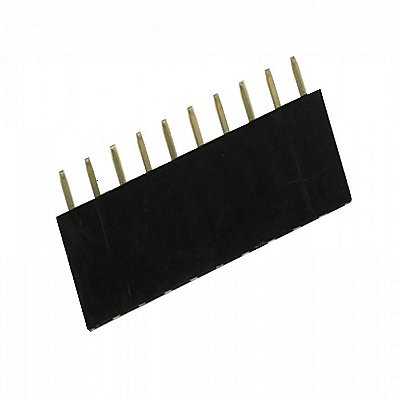 Barra de Pinos Fêmea 1x10 2.54mm