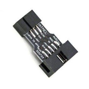 Adaptador 10 para 6 pinos para Gravador USBasp AVRisp