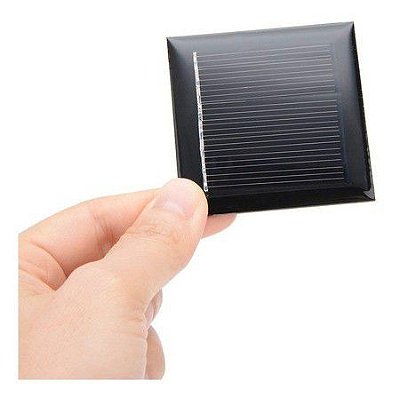 Mini Placa Painel Solar Fotovoltaico 3V 50mA