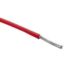 Cabo Flexível Tiaflex 1mm² Vermelho - Venda por Metro
