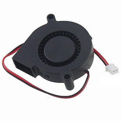 Cooler 12v Radial Turbo Fan 5015 - 2 Fios - R$ 24,3