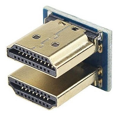 Módulo Conector HDMI Duplo para Uso com Tela LCD Raspberry Pi