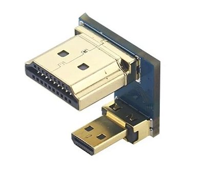 Módulo Conector HDMI para Micro HDMI Uso com Tela LCD Raspberry Pi 4