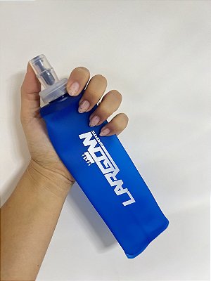 Garrafa Flexível Soft Flask 350ml Largow Sports Dobrável para Corrida BPA Free
