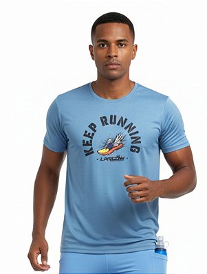 Camiseta de Treino e Corrida Onnze Sports Manga Raglan Keep Running
