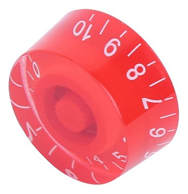 Knob Vermelho Guitarra Baixo Les Paul SG PRS Unidade
