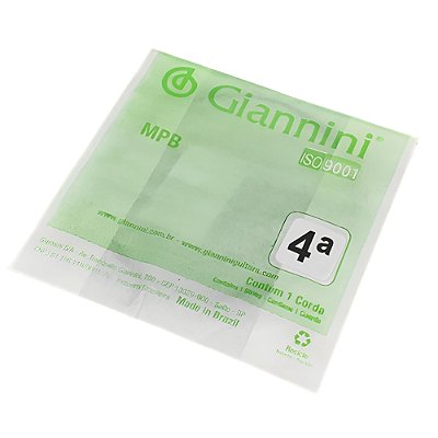 Corda Avulsa Giannini Violão Nylon 4° Ré Dourada Giannini Mpb