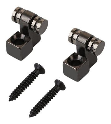Rebaixador de Cordas Retentor String tree Roller para Guitarra Preto