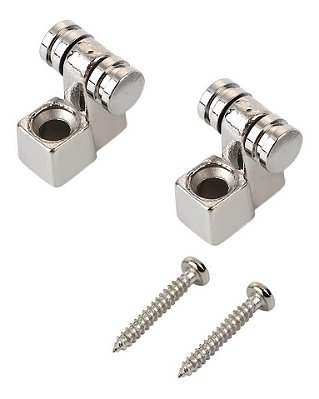 Rebaixador de Cordas Retentor String tree Roller para Guitarra Cromado