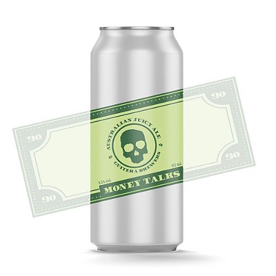 Money Talks - Australian Juicy Ale - 473 ml - Guitera Brewers