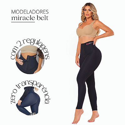 Legging Modeladora com Fechos