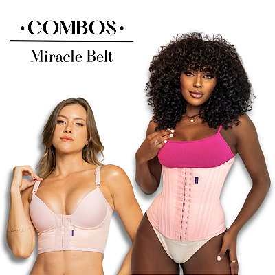 Cinta Faixa + Sutiã Modelador