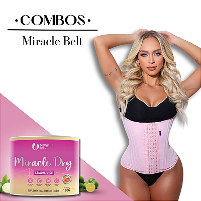 Cinta Faixa 4 Fechos + Miracle Dry