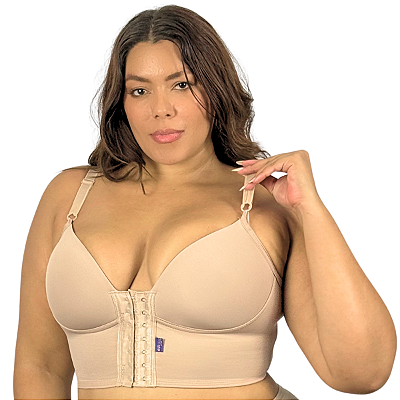 Sutiã Modelador com Bojo Plus Size