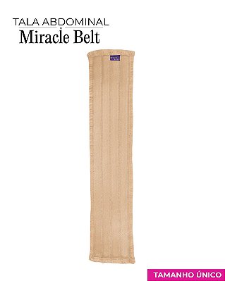 Tala Abdominal Miracle Belt - Promoção