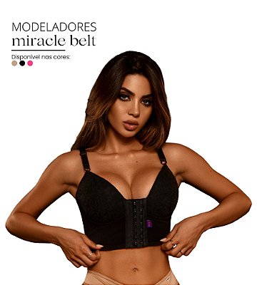 Cinta modeladora feminina body amamentação - Miracle Belt - Modeladores e  Redutores Femininos - Magazine Luiza