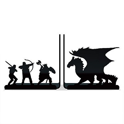Porta Livros Geek Dragão O Senhor dos Anéis