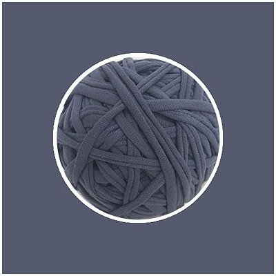 Fio de Malha Premium 23mm Antipilling - CINZA CHUMBO - 500gr - aprox. 150 metros