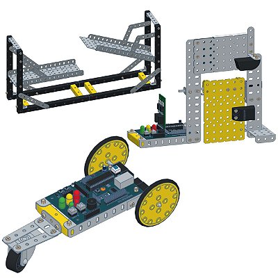 KIT ROBÓTICA EDUCACIONAL MODELIX FUNDAMENTAL 2  (6o ao 9o ano) - cód. xt75