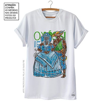 Camiseta Iemanjá e Oxóssi