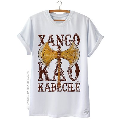 Camiseta Xangô Kaô Kabecilê