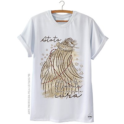 Camiseta Omolu - Coleção Reza em Ponto