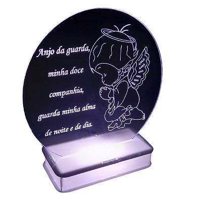 Luminária Anjo da Guarda: Luz, Proteção e Amor para o Quarto do seu Bebê