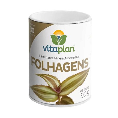Fertilizante 30 Pastilhas Para Folhagem 50g - Nutriplan