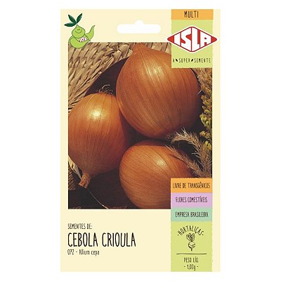 Semente Multi Cebola IS 072 (Crioula) - Isla