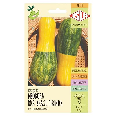 Semente Multi Abobora BRS Brasileirinha - Isla