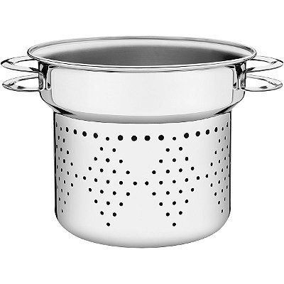Cozi-Pasta Tramontina Aço Inox Solar 24cm 8L