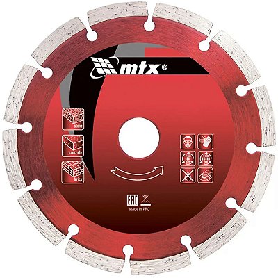 Disco de Corte Diamantado Segmentado MTX 230 x 22,2mm