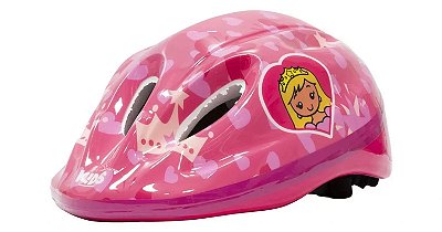 CAPACETE ABS KIDS SHAKE ROSA PRINC