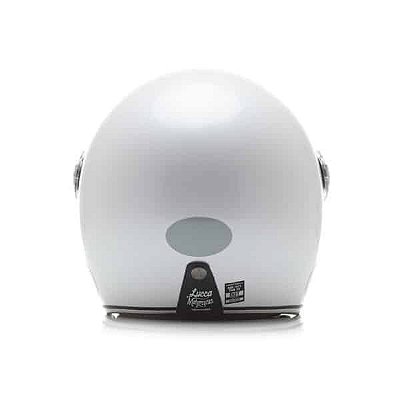 CAPACETE LUCCA GALAXY TOTAL GLOSSY WHITE TAMANHO 60