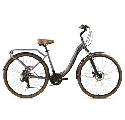 BICICLETA URBAN MD 18 21V GRAFITE FOSCO