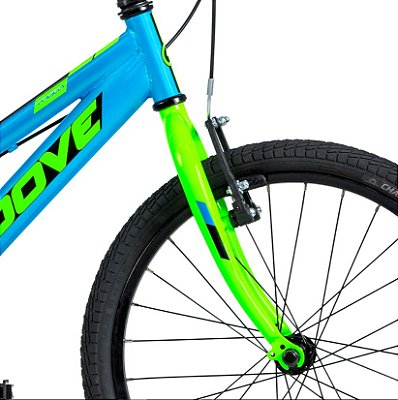 BICICLETA S/CAMBIO RAGGA 20 AZUL/VERDE/PTO