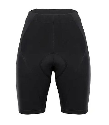 BERMUDA ASW BASIC FEMININA PRETO M