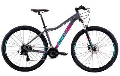 BICICLETA OGGI 29 FLOAT 5.0 ESSA 8V GRAF/ROSA/AZ 17 - DCRE 2025/27211-6