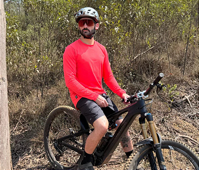 Camisa MTB PRO Laranja Masculina Huka Edição Limitada  - G