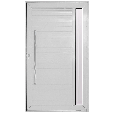 Porta Lambril Visor Pivotante - Alumínio Branco