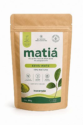 Matiá - Erva-mate tipo Matcha 60g