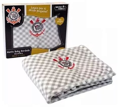 Manta de Micro Fibra - Corinthians - Jolitex