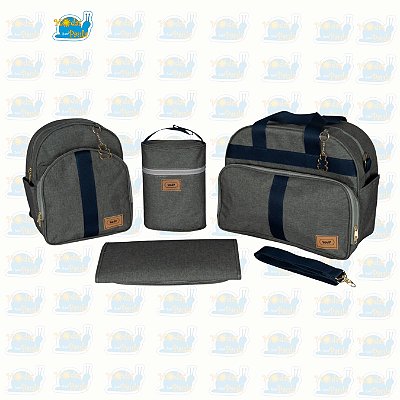 Kit Bolsa Maternidade Com Mochila 4 Peças - Ludy Baby