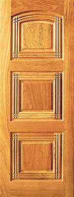 Porta de Madeira Maciça 0,70 x 2,10 em Angelim Pedra - ref143