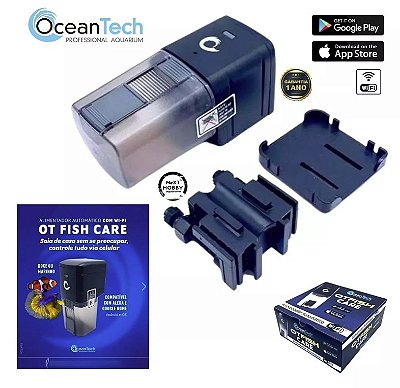 Alimentador Automático OtFish Care Wifi Feeder Ocean Tech