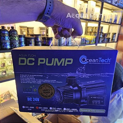 Bomba Submersa Eletrônica Dc 3000 Oceantech Bivolt Recalque