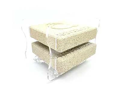 Suporte Acrílico Para Mídia Nano Block – 2 Cavidades