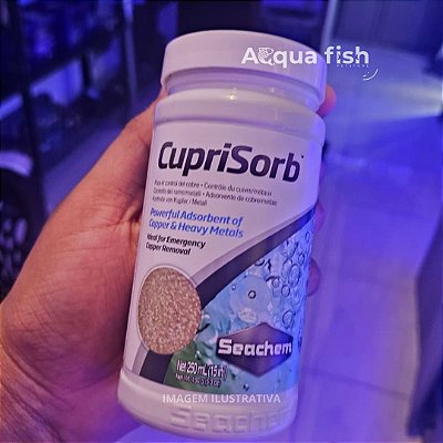 Seachem Cuprisorb Removedor de Cobre e metais pesados