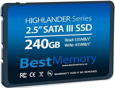 SSD 240GB BEST MEMORY HIGHLANDER SATA III BTSDA-240G-535