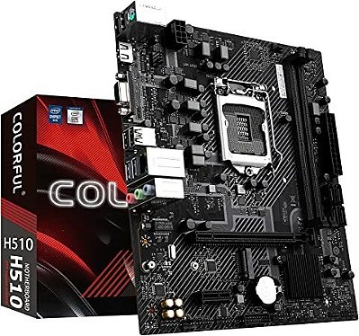 PLACA MÃE INTEL COLORFUL H510M-K M.2 V20 DDR4 LGA1200